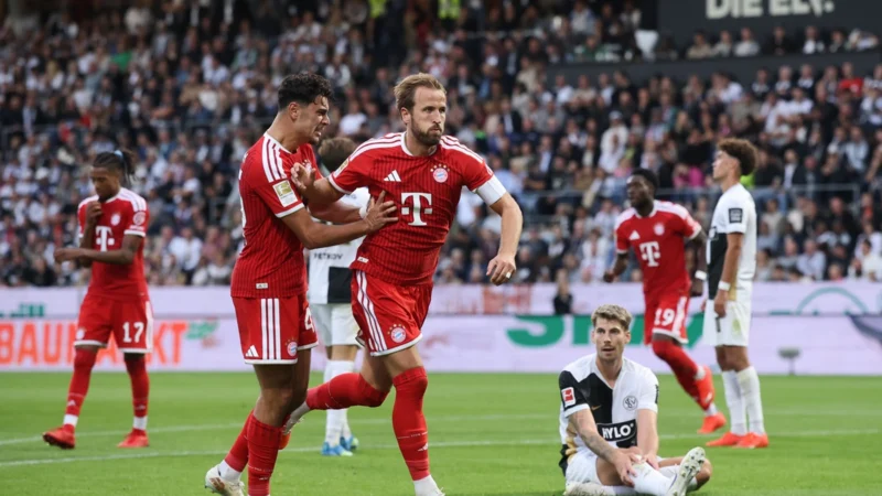 Bayern Munich batalló y le ganó 2 a 1 a Elversberg en Bundesliga