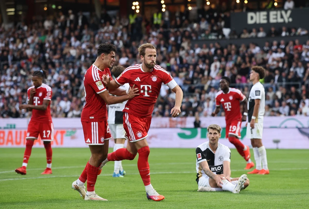 Bayern Munich batalló y le ganó 2 a 1 a Elversberg en Bundesliga