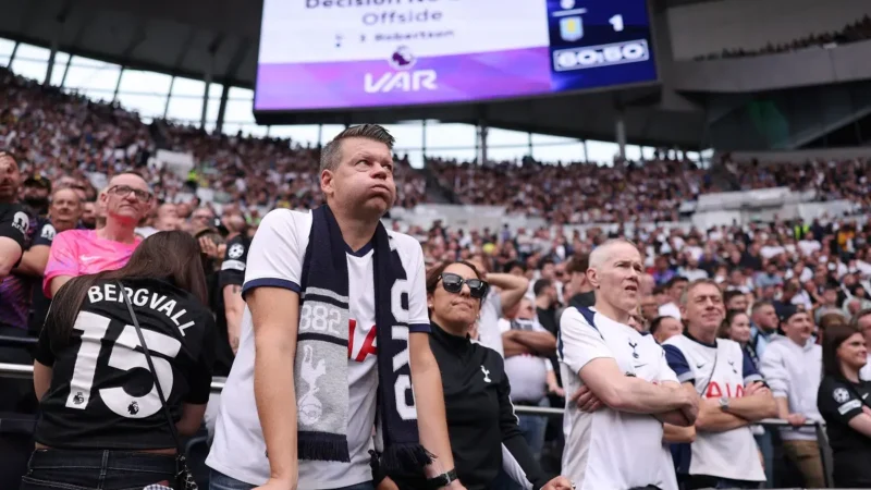La pesadilla del Tottenham en la Premier League: sin victorias en las primeras cinco fechas