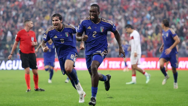 Italia recuperó su brilló y aplastó a Turquía en Nations League