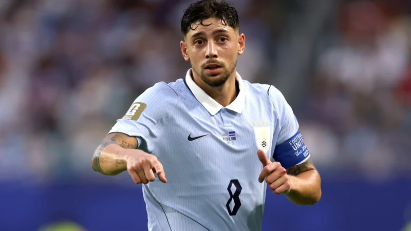 Federico Valverde terminó lesionado en Madrid y no se sumaría a Uruguay