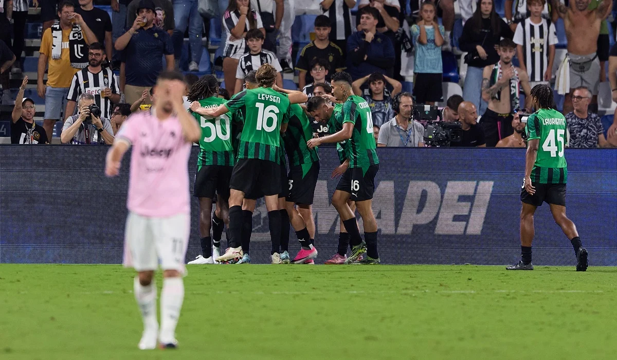 Sassuolo venció a Juventus con cuatro goles en doce minutos y agónica ley del ex