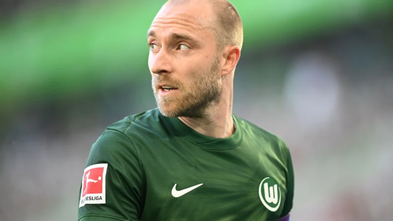 Christian Eriksen rescindió en Wolfsburgo pero seguirá jugando al fútbol