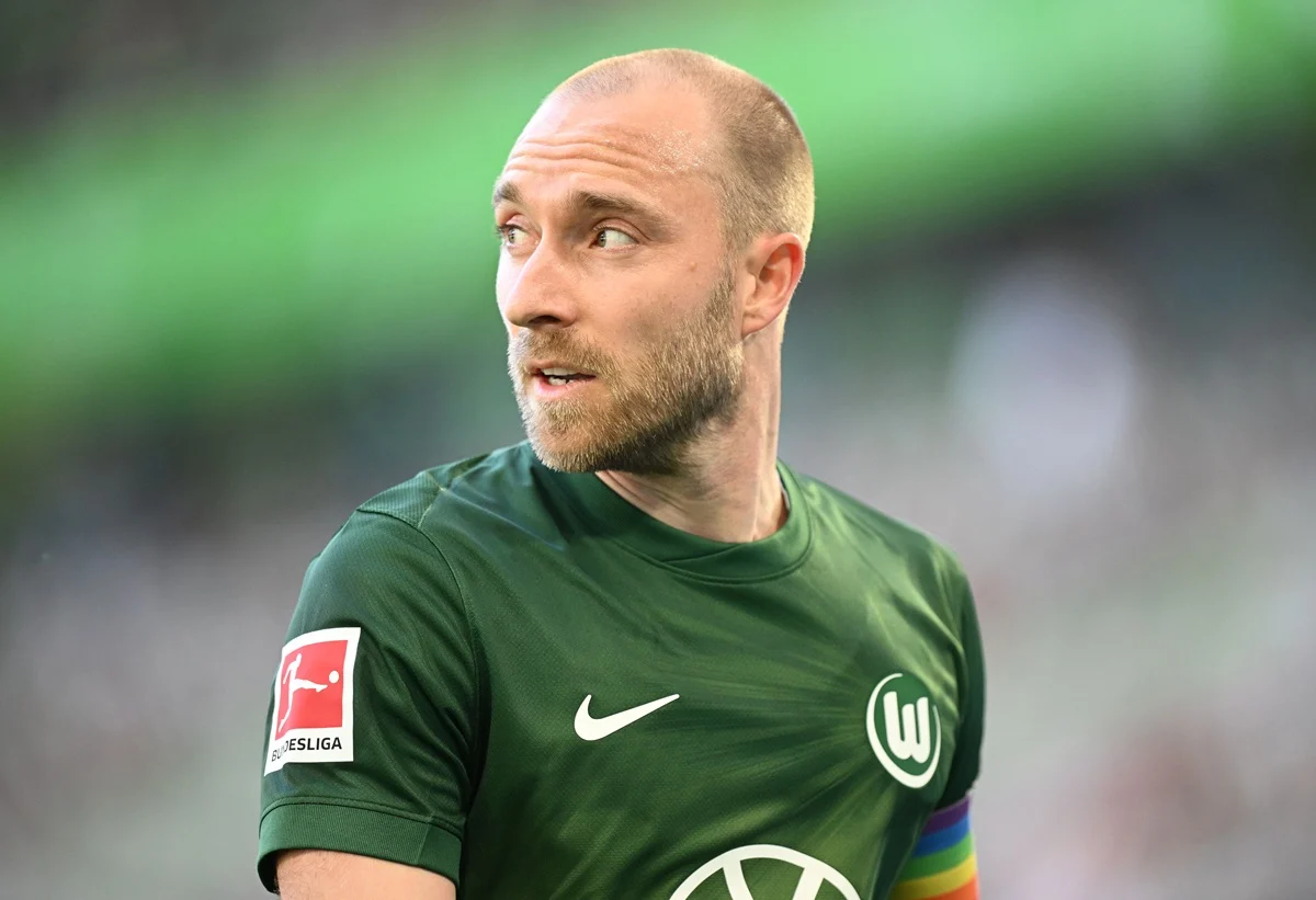 Christian Eriksen rescindió en Wolfsburgo pero seguirá jugando al fútbol