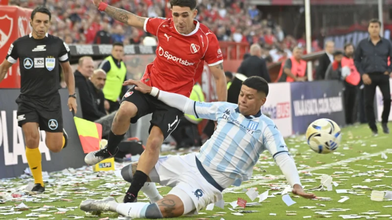 Racing vs Independiente con programación confirmada para el Clásico de Avellaneda