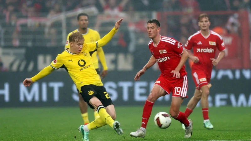 Borussia Dortmund hizo poco en Berlín y comprometió su liderazgo en Bundesliga