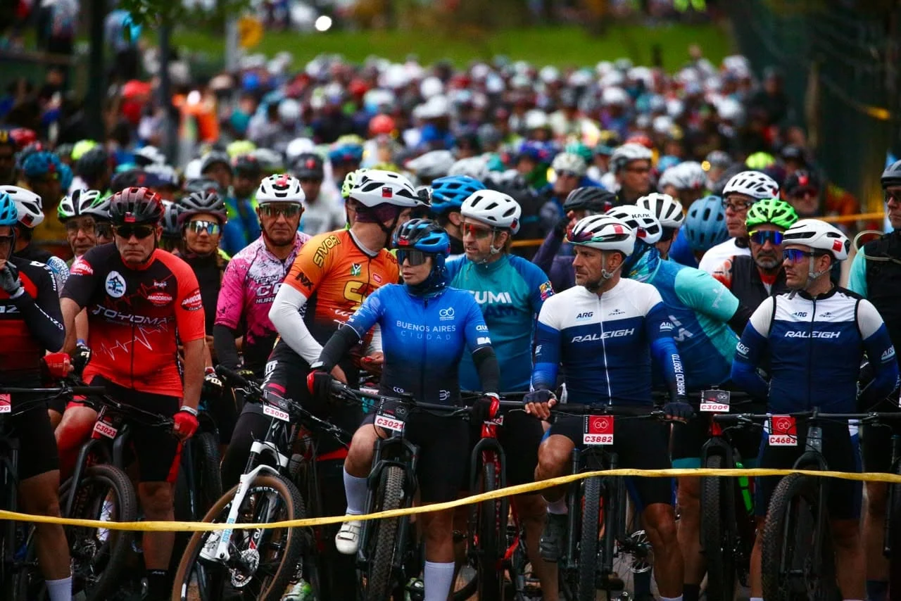 Lionel Scaloni protagonizó el Gran Fondo Buenos Aires