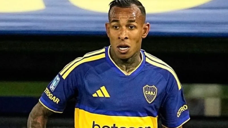 Alarma en Boca: Sebastián Villa terminó con el tobillo hinchado en la semifinal ante Vasco
