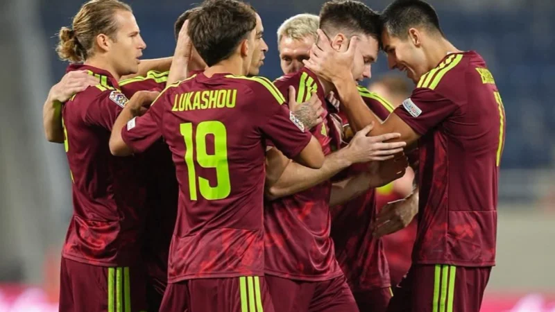 Bielorrusia le ganó un duelo clave a Finlandia en Nations League