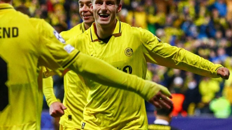 Bodo Glimt dio la nota otra vez y le ganó a Borussia Dortmund