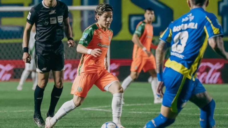 Rosario Central reaccionó a tiempo y empató 1-1 ante Banfield