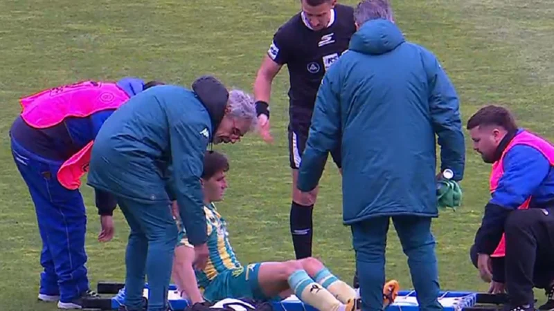 Aldosivi volvió a sufrir y ahora se lesionó Nicolás Cordero