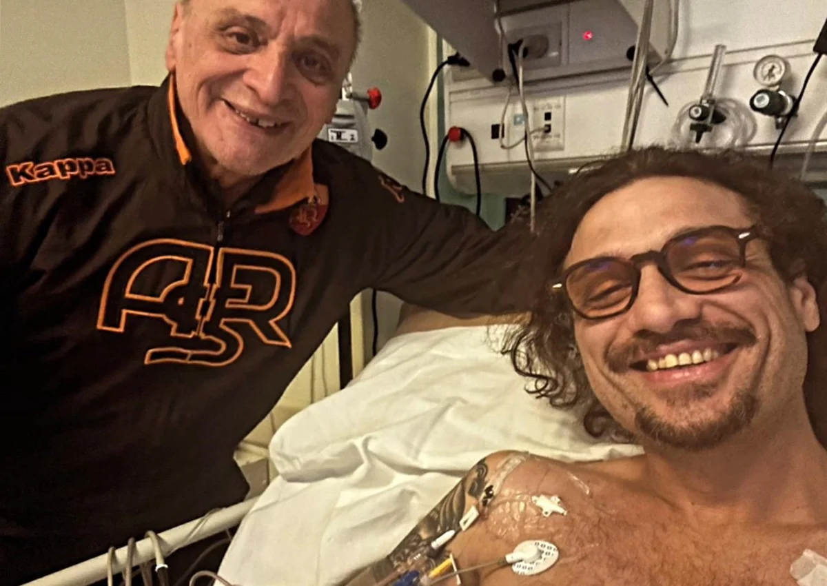Daniel Osvaldo sigue internado y subió una foto desde el hospital