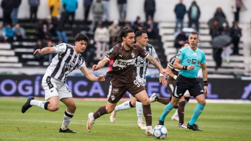 Gimnasia de Mendoza lo tenía en el bolsillo pero Platense se lo ganó en tiempo de descuento
