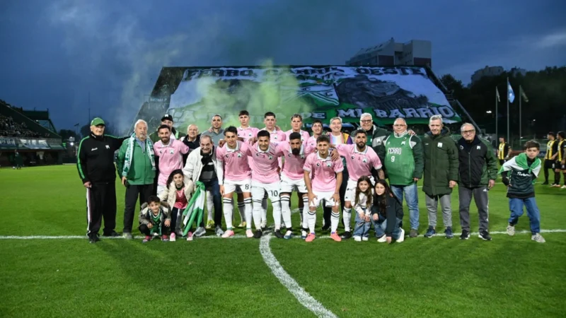 Ferro se fue al descanso con un clima hostil hacia el árbitro Nahuel Viñas