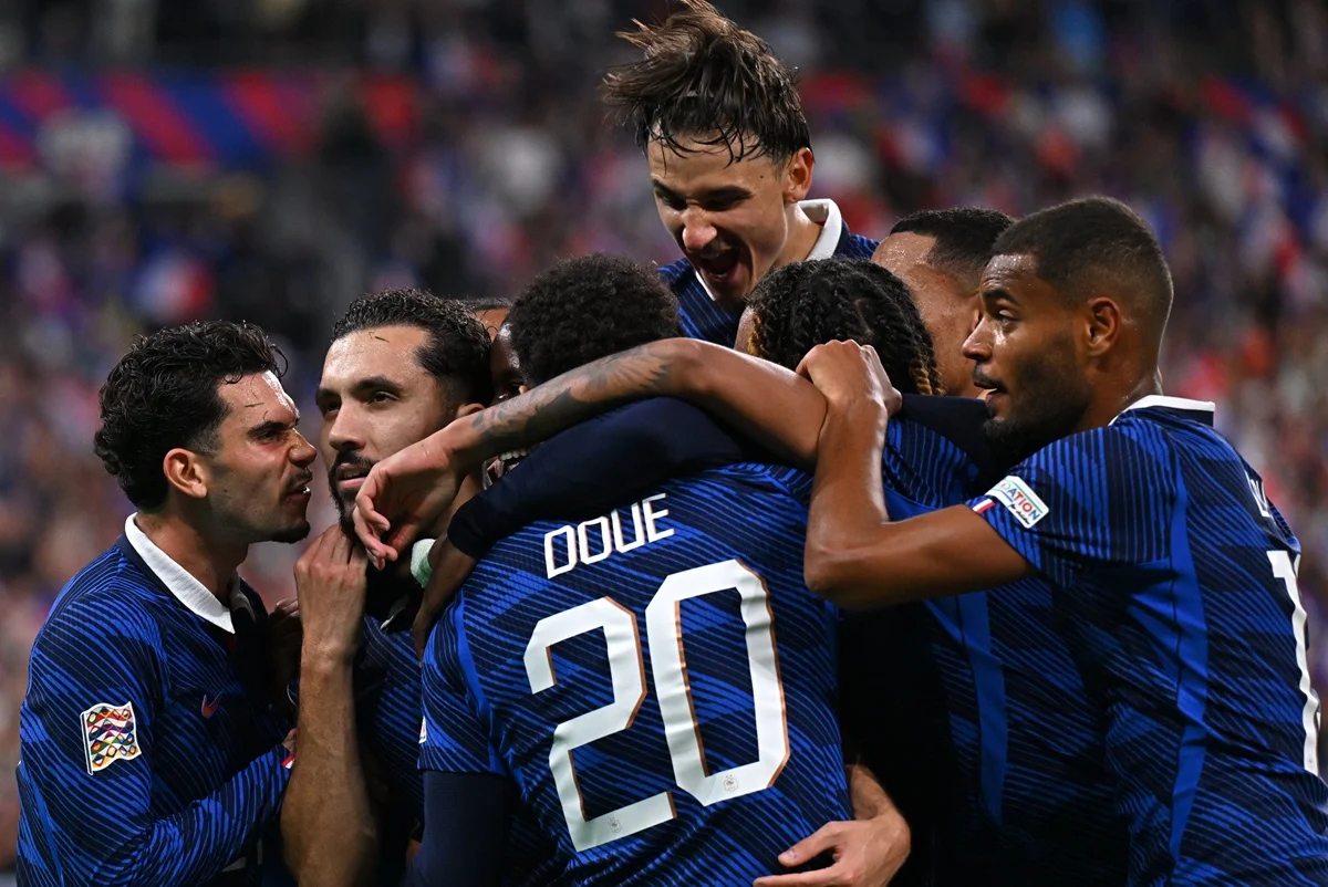 Francia le metió cuatro goles a Bélgica en 14 minutos
