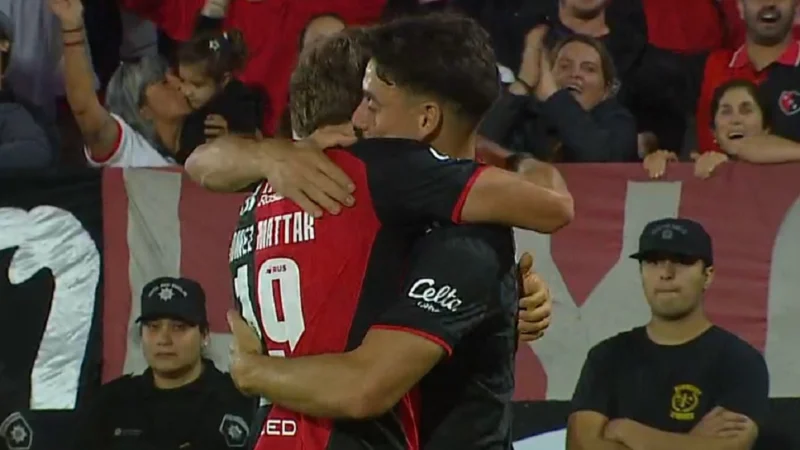 Gómez Mattar marcó su primer gol con la camiseta de Newell´s
