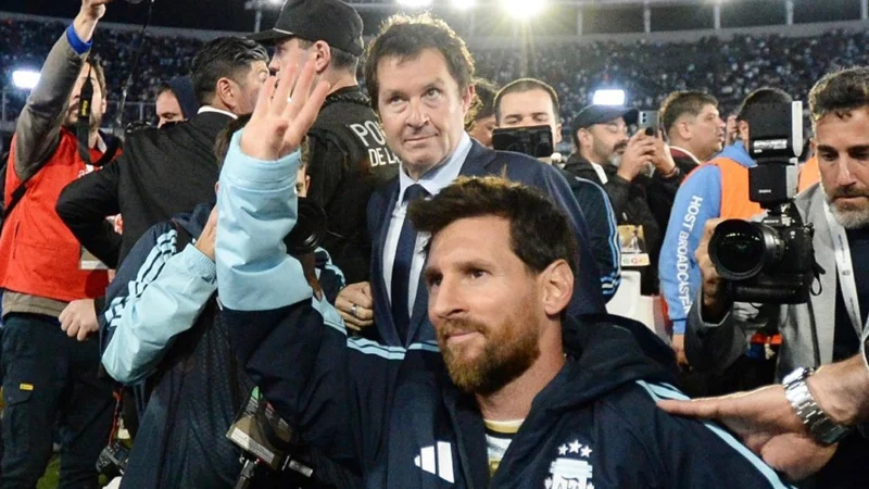 La empresa Marketing Sports responsabilizó a River por los problemas en la despedida de Messi