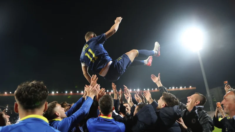 Con una emotiva despedida en Sarajevo, Edin Džeko se retiró de la selección de Bosnia