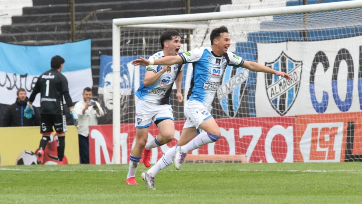 Almagro logró un triunfazo ante Chacarita, que sigue en zona de descenso