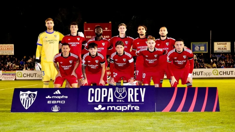Sevilla goleó a Hortaleza en una gran noche de Copa del Rey