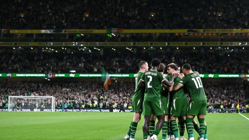Irlanda durmió y Austria le arruinó la noche a Parrott con un empate
