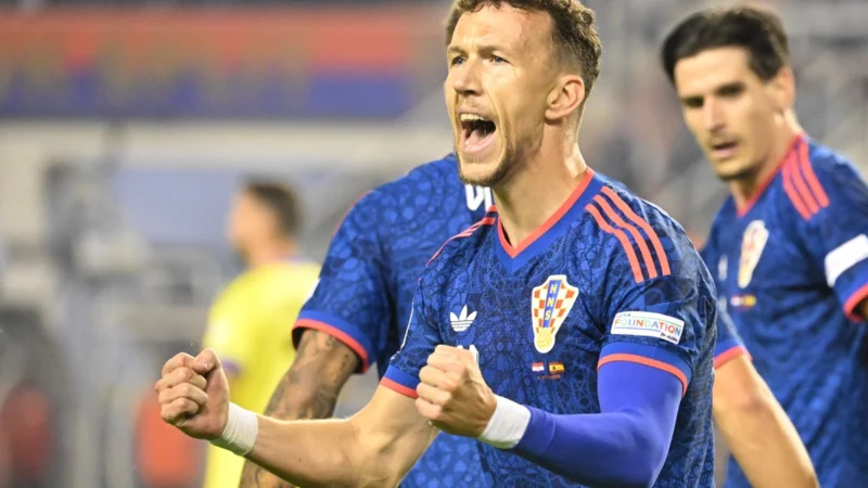 Polémica expulsión de Perisic en Croacia – España
