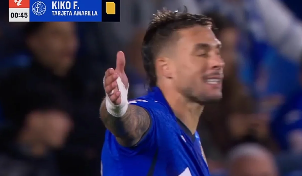 Kiko Femenía fue amonestado a los 40 segundos de partido en Getafe – Rayo Vallecano