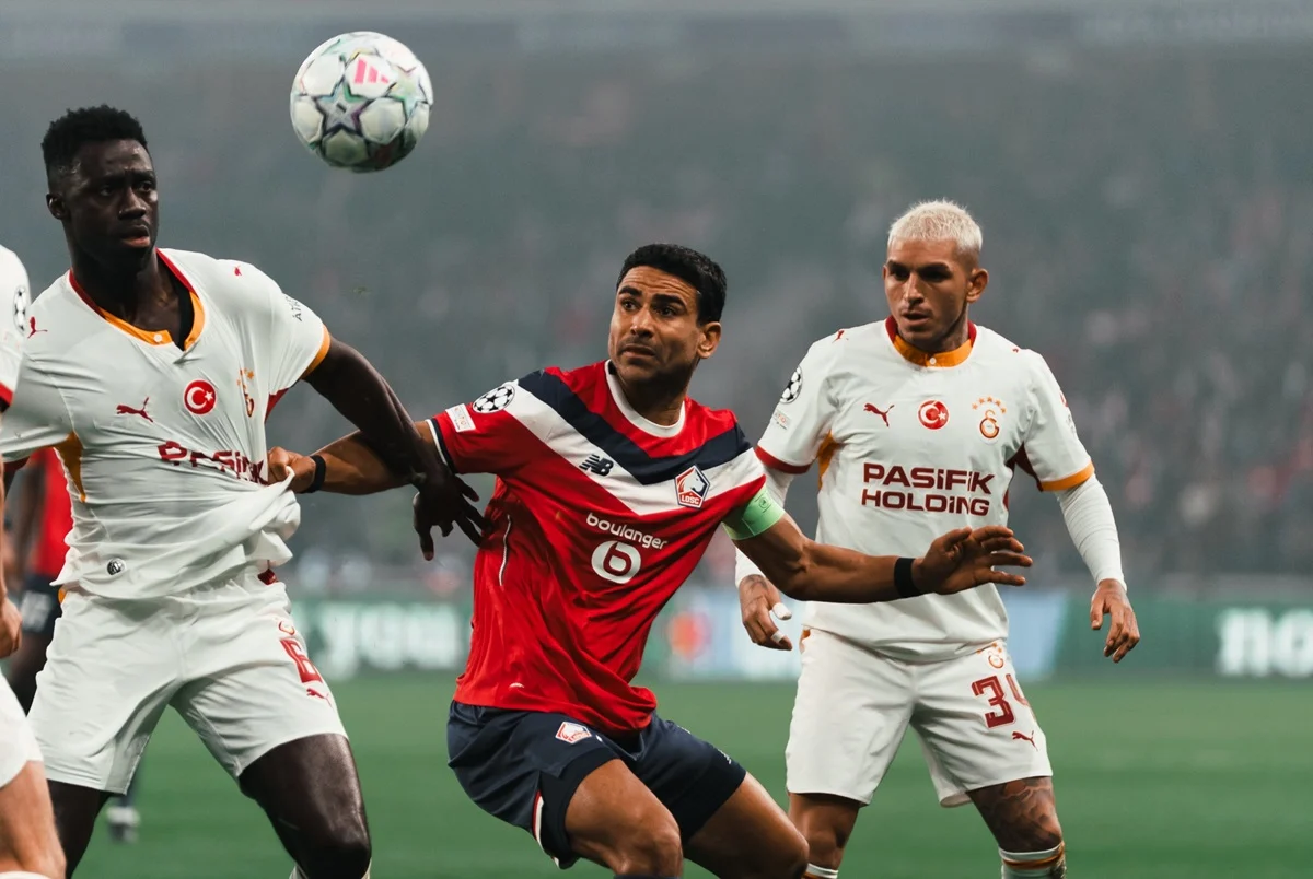 Galatasaray derrotó a Lille en el duelo de necesitados en Champions League