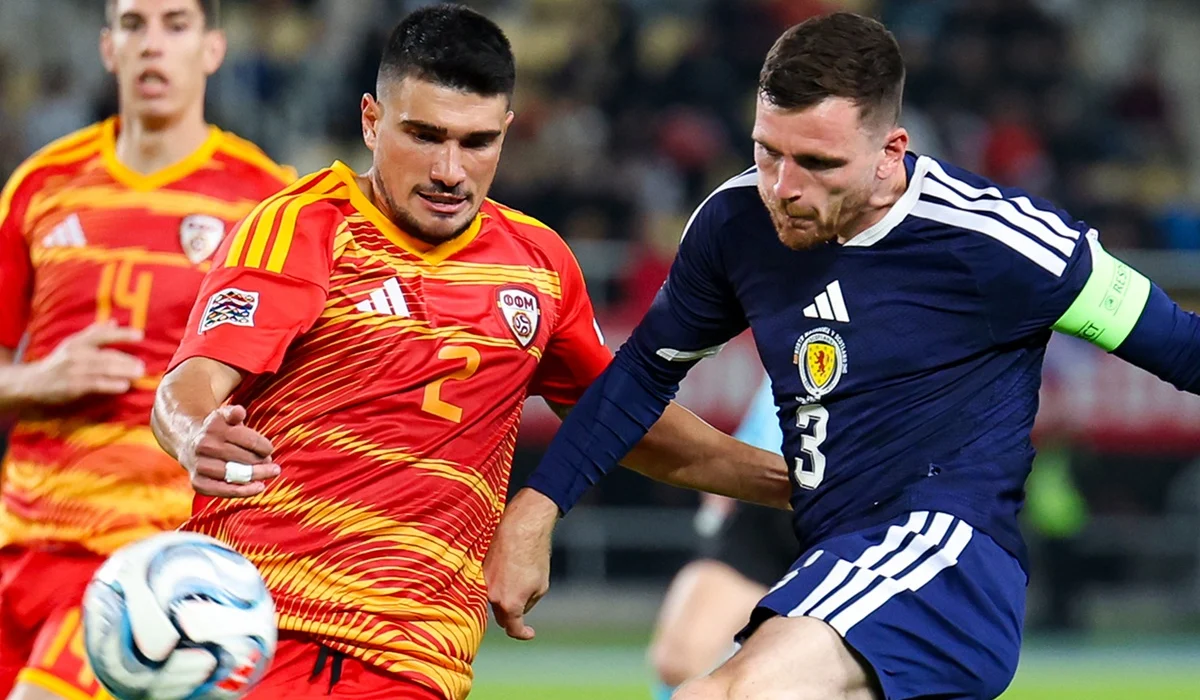 Escocia tuvo su fiesta y ganó bien en Macedonia por Nations League