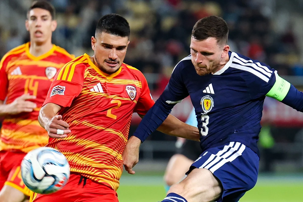 Escocia tuvo su fiesta y ganó bien en Macedonia por Nations League