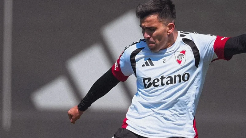 Marcos Acuña es baja en River para el Clásico ante Racing