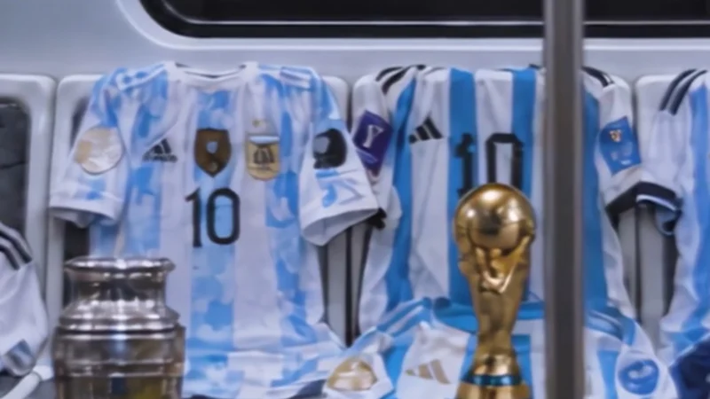 El subte extiende su horario para la despedida de Messi con un emotivo video
