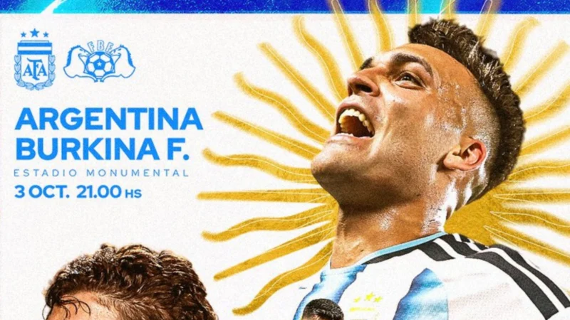 AFA ratificó el amistoso ante Burkina Faso, que enfrentará a la Selección Argentina con un equipo Sub-23