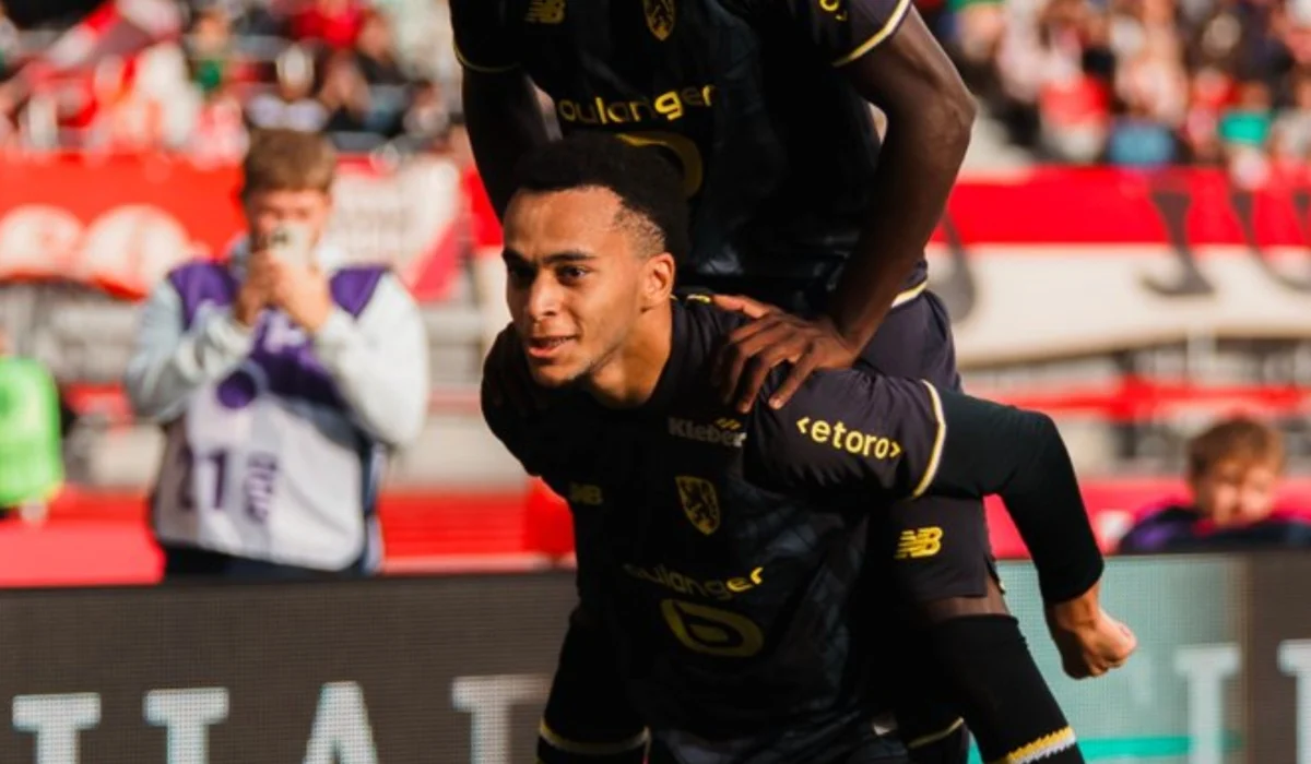 Ethan Mbappé volvió a marcar para Lille en el empate ante Monaco