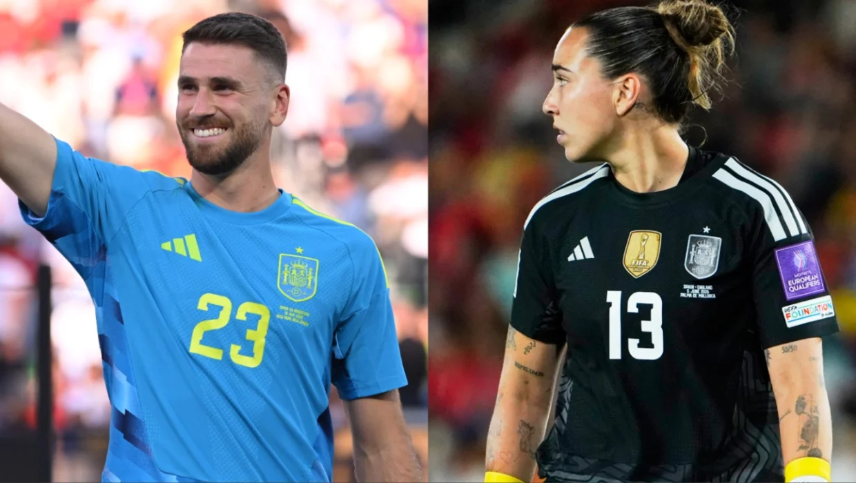Unai Simón y Cata Coll son los primeros españoles en ganar el Trofeo Yashin