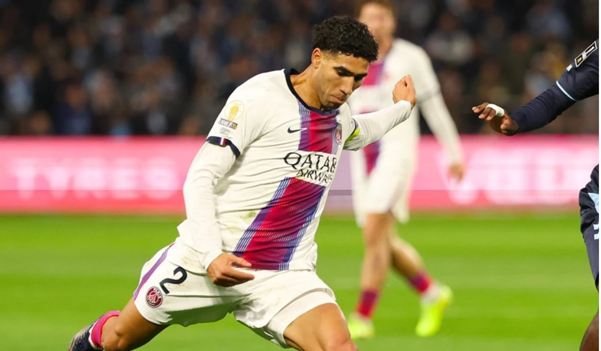 PSG derrotó a Le Havre con un histórico hat-trick de Hakimi