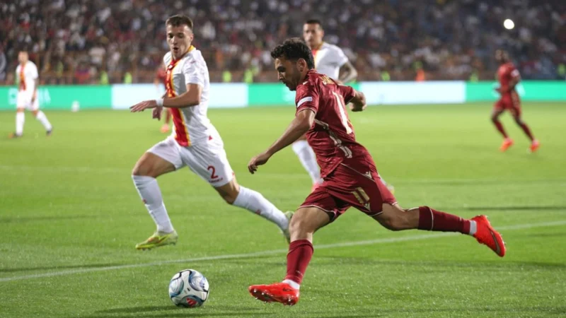 Montenegro y Armenia no movieron el cero en Podgorica