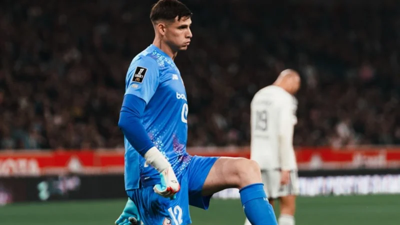 Orlando Gill tuvo su estreno absoluto con Lille en Ligue 1