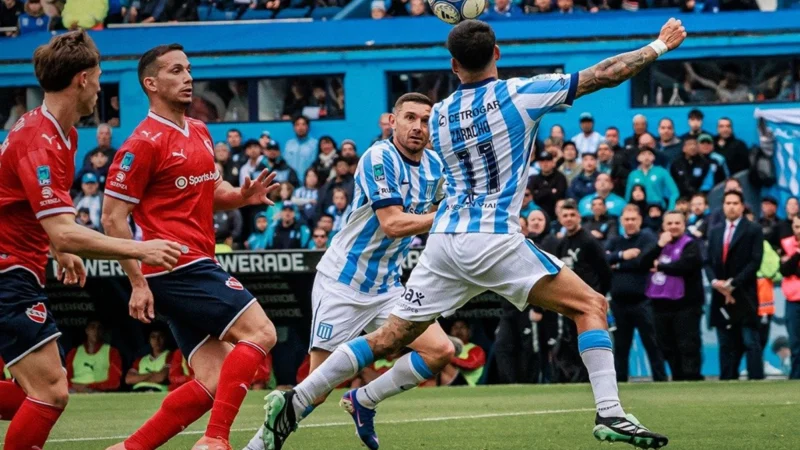 Racing e Independiente empataron en un 2026 para el olvido