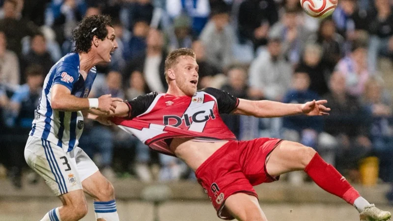 Rayo Vallecano necesitó de tiempo extra para eliminar a Recreativo Huelva
