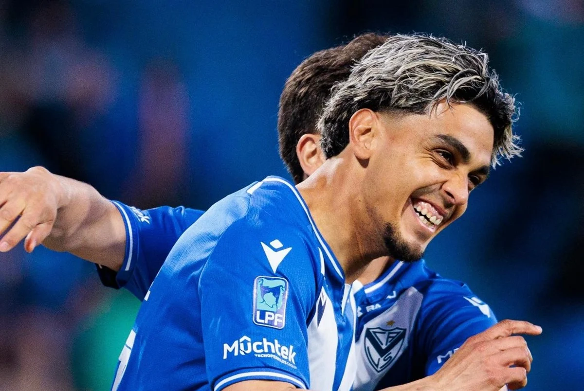 Ronaldo Martínez marcó la ley con Vélez a Platense