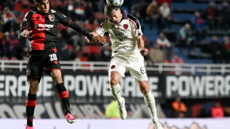 San Lorenzo y Newell´s igualaron sin goles en un duelo clave para ingresar a los playoffs