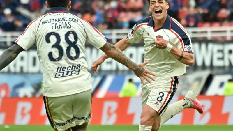 San Lorenzo mejoró en el segundo tiempo y se impuso ante Riestra en el Nuevo Gasómetro