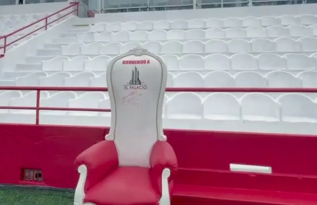 Huracán homenajea a Maradona con la exhibición del sillón en el partido ante Tigre
