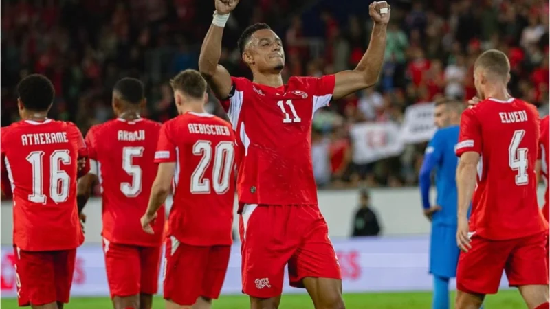Suiza aprovechó un error de Oblak y le ganó a Eslovenia