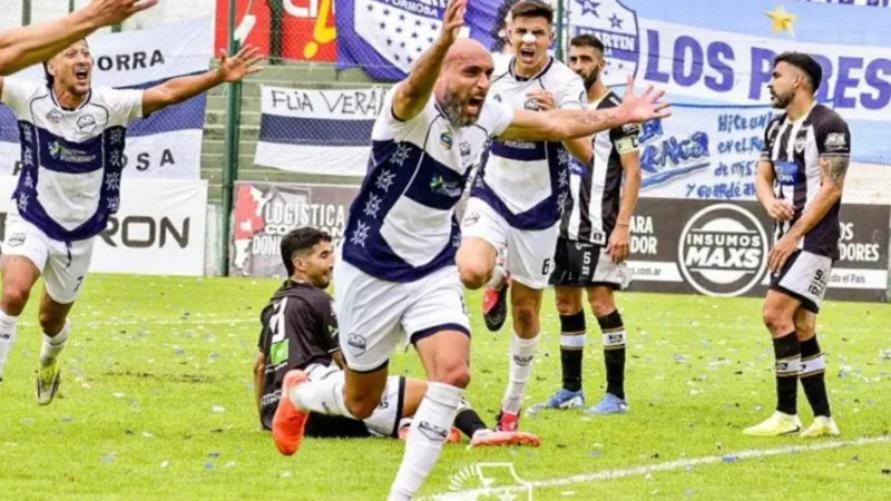 Ricardo Tapia anotó y dejó a San Martín de Formosa al borde del ascenso