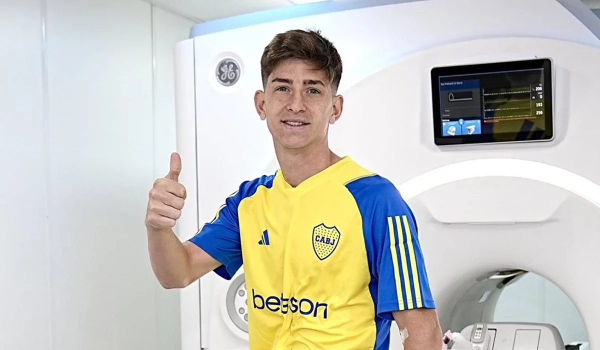 Tomás Belmonte sufrió una dura lesión en Boca y no volverá hasta 2027