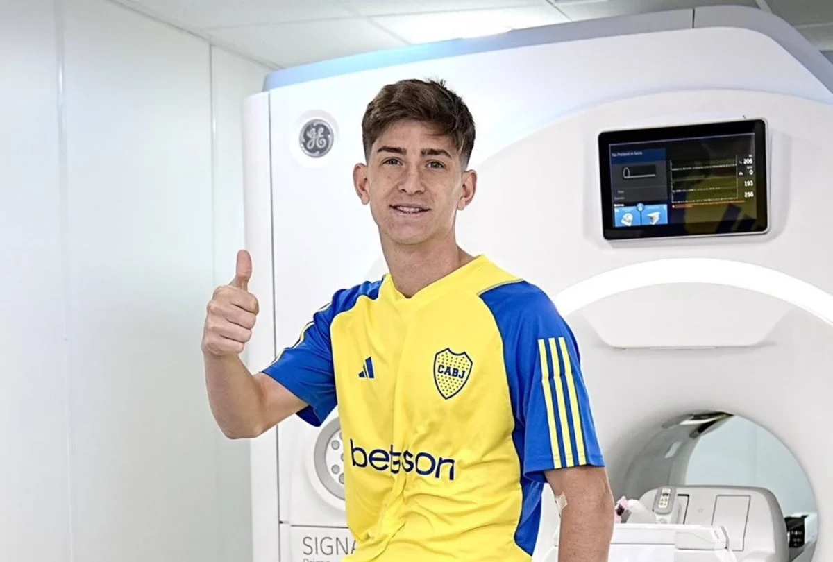 Tomás Belmonte sufrió una dura lesión en Boca y no volverá hasta 2027