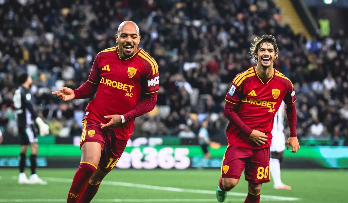 Roma goleó a Udinese y mantuvo la llama de la ilusión en la Serie A